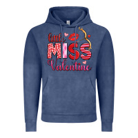 Vintage Denim little miss valentine Vintage Hoodie - OliviaCreatesArt