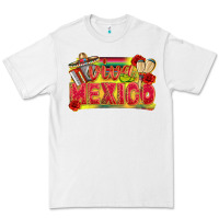 White Viva Mexico Premium Tee - texasbilliewilder