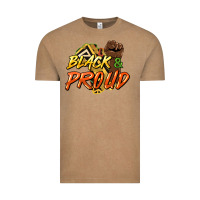 Vintage Coffee black and proud Vintage Tee - HowdyJamesFarm