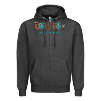 Charcoal Heather cowboy in training Zipper Hoodie - Artiststas