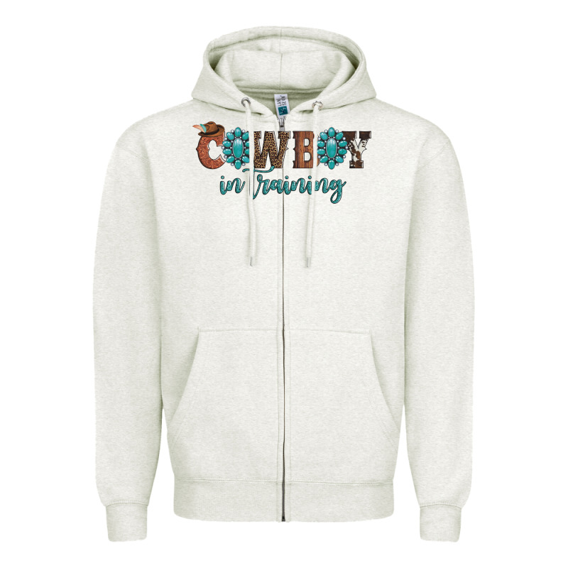 Cowboy In Training Zipper Hoodie by Artiststas | Teevron