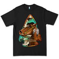 Black horse arrowhead Premium Tee - Jasminsmagicworld
