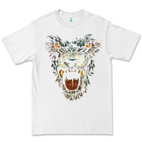 White Werewolf Face Lycan Gothic Horror Occult Scary Halloween Premium Tee - longCreatives