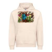 Sandshell cactus boot background Urban Hoodie - AdoDesignShop
