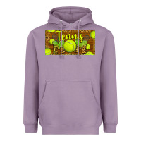Lavender tennis mom license plate Heavyweight Hoodie - BarkalooDesign