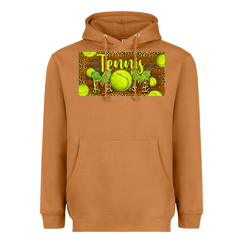 Tennis Mom License Plate Heavyweight Hoodie by BarkalooDesign | Teevron