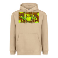 Mushroom tennis mom license plate Heavyweight Hoodie - BarkalooDesign