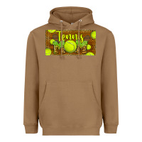 Toasted Coconut tennis mom license plate Heavyweight Hoodie - BarkalooDesign