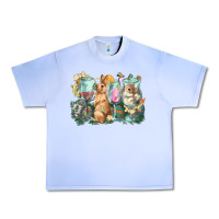 Grape Ice Easter Day wine glasses bunny Urban Heavy Tee - HowdyJamesFarm