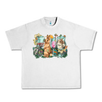 Lunar Rock Easter Day wine glasses bunny Urban Heavy Tee - HowdyJamesFarm
