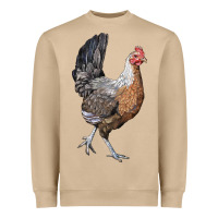 American Game Chicken Heavyweight Sweatshirt | Teevron