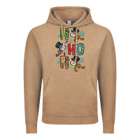Vintage Coffee ho ho ho Vintage Hoodie - OliviaCreatesArt