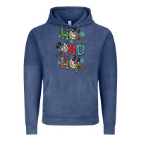 Vintage Denim ho ho ho Vintage Hoodie - OliviaCreatesArt