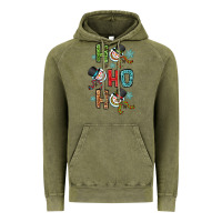 Vintage Olive ho ho ho Vintage Hoodie - OliviaCreatesArt