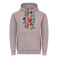 Vintage Zinc ho ho ho Vintage Hoodie - OliviaCreatesArt