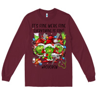 Burgundy a progressive care unit nurse or pcu nurse Long Sleeve Tee - FaDigitalArtStudio