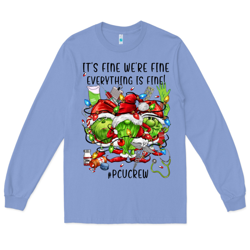 A Progressive Care Unit Nurse Or Pcu Nurse Long Sleeve Tee by FaDigitalArtStudio | Teevron