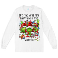 White a progressive care unit nurse or pcu nurse Long Sleeve Tee - FaDigitalArtStudio