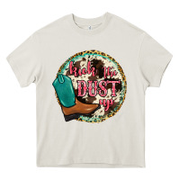 Cream kick the dust up Heavy Core Tee - JahusDesignShop