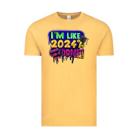 Vintage Mustard i'm like 2024 done Vintage Tee - CowGirlArtShop