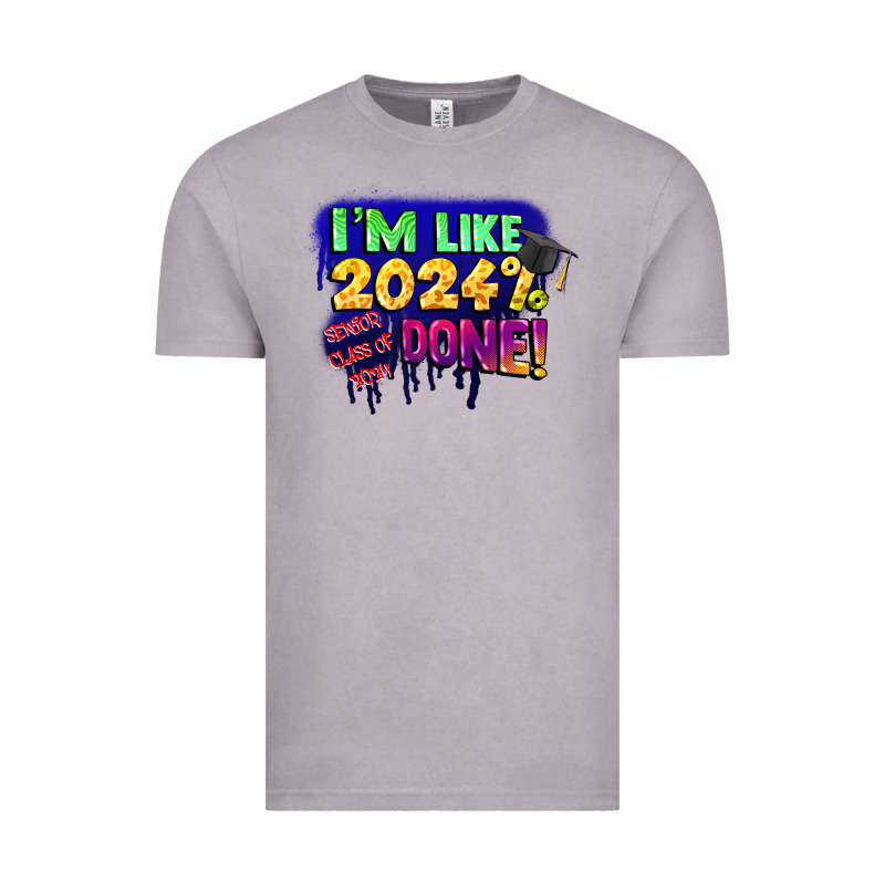 I'm Like 2024 Done Vintage Tee by CowGirlArtShop | Teevron