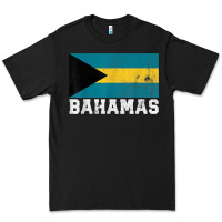 Black Bahamas Flag Country Men Women Kids Christmas Gift Family Premium Tee - longCreatives