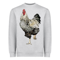 Wyandotte Rooster Heavyweight Sweatshirt | Teevron