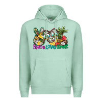 Peace Love Summer Premium Hoodie | Teevron