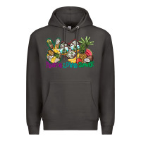 Smoke Peace Love Summer Premium Hoodie - CowhideDigitalArt