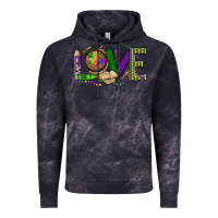 Cloud Black love teacher mardi gras Vintage Hoodie - OliviaCreatesArt