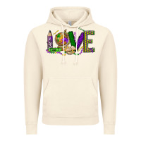Vintage Artic love teacher mardi gras Vintage Hoodie - OliviaCreatesArt