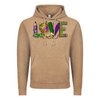 Vintage Coffee love teacher mardi gras Vintage Hoodie - OliviaCreatesArt