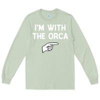 Matcha im with the orca costume halloween matching party Long Sleeve Tee - longCreatives