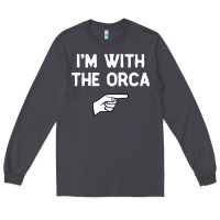 Smoke im with the orca costume halloween matching party Long Sleeve Tee - longCreatives