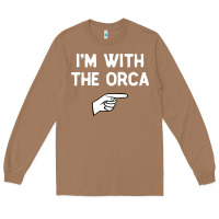 Toasted Coconut im with the orca costume halloween matching party Long Sleeve Tee - longCreatives