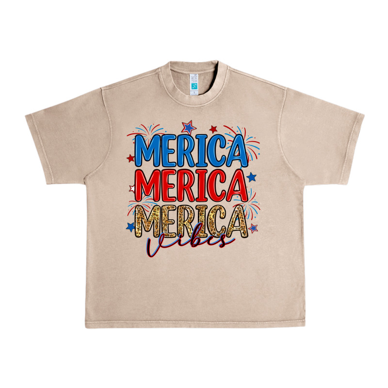 Merica Merica Merica Vibes Urban Heavy Tee by RanaPortraitStore | Teevron