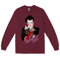 Burgundy Funny Gifts Male Adam Singer Ant Songwriter Gift Music Fans Long Sleeve Tee - longCreatives