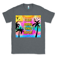 Charcoal Heather float drink tan & repeat Classic Tee - TumblerDesignByShophia