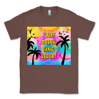 Chestnut float drink tan & repeat Classic Tee - TumblerDesignByShophia