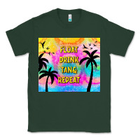 Sports Green float drink tan & repeat Classic Tee - TumblerDesignByShophia