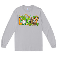 Moon Dust St. Patrick's Lucky gnome Long Sleeve Tee - OliviaCreatesArt