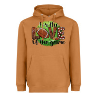 Meerkat for the love of the game football Heavyweight Hoodie - BarkalooDesign