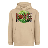 Mushroom for the love of the game football Heavyweight Hoodie - BarkalooDesign