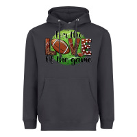 Smoke for the love of the game football Heavyweight Hoodie - BarkalooDesign