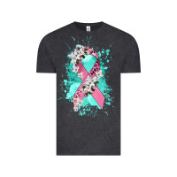 Vintage Black cancer ribbon Vintage Tee - CowGirlArtShop