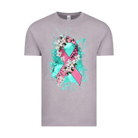 Vintage Zinc cancer ribbon Vintage Tee - CowGirlArtShop