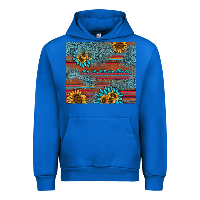 Sunflower Gemstone Serape Tumbler Urban Hoodie by AdoDesignShop | Teevron
