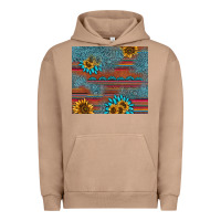 Pigment Burro sunflower gemstone serape tumbler Urban Hoodie - AdoDesignShop