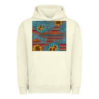 Pigment Pistachio sunflower gemstone serape tumbler Urban Hoodie - AdoDesignShop