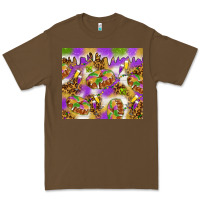 Cacao Mardi Gras with king cake Premium Tee - NancyCooperArtShop